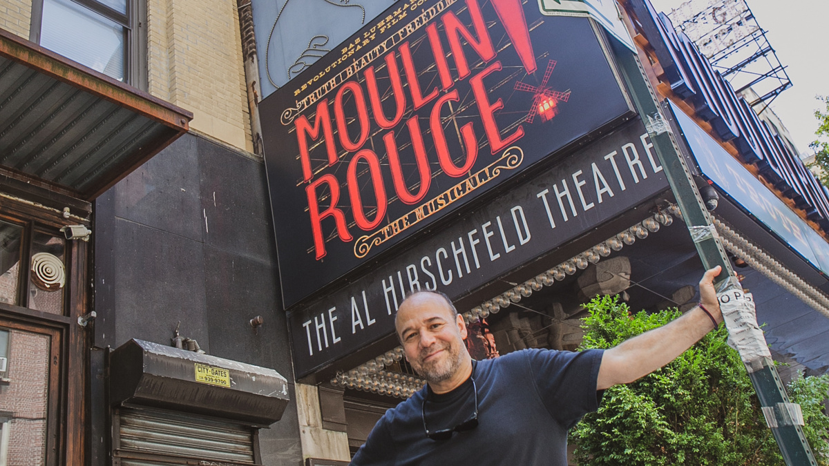 Away From Home - Danny Burstein - Moulin Rouge! - 8/20 - Matthew Stocke